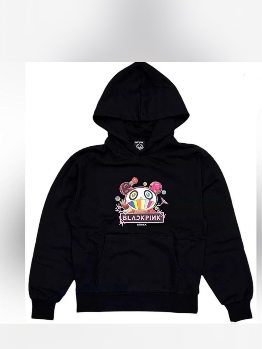 Limited edition Murakami X Black Pink Black hoodie Large